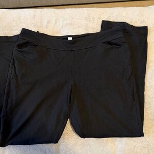 Pure Jill Black Pull-on pants